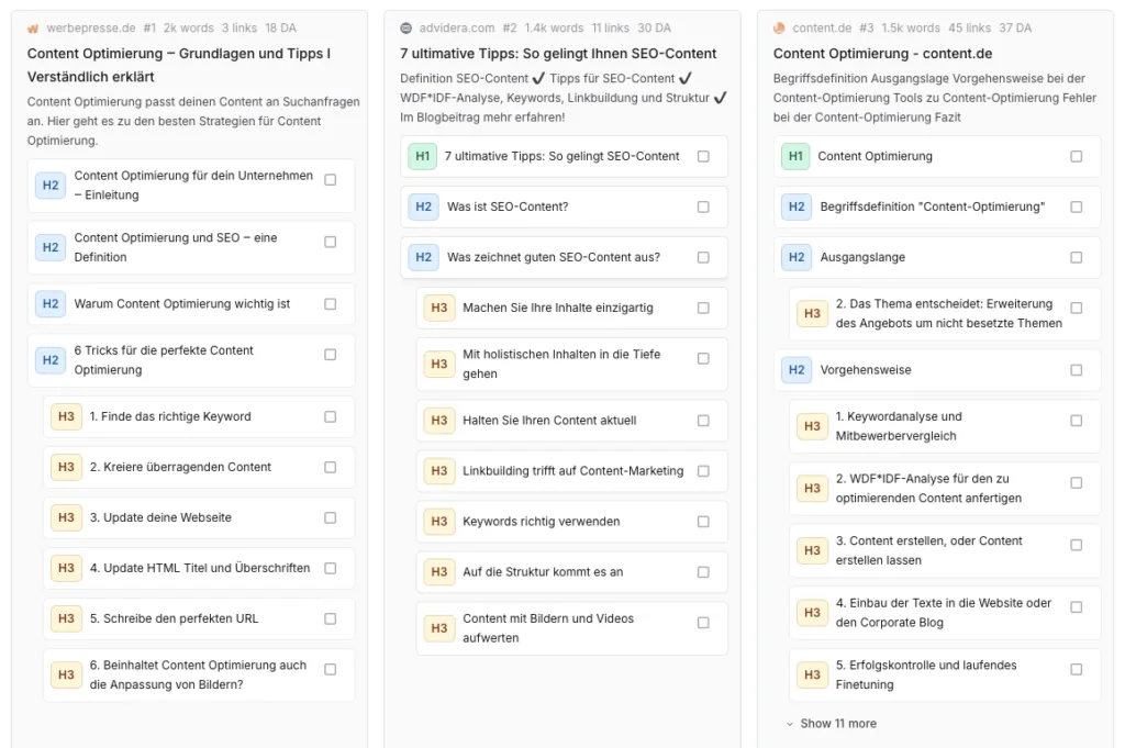 - Lightweb Media GmbH Frase.io , Suchmaschinenorientierte Content-Optimierung frase io headline builder
