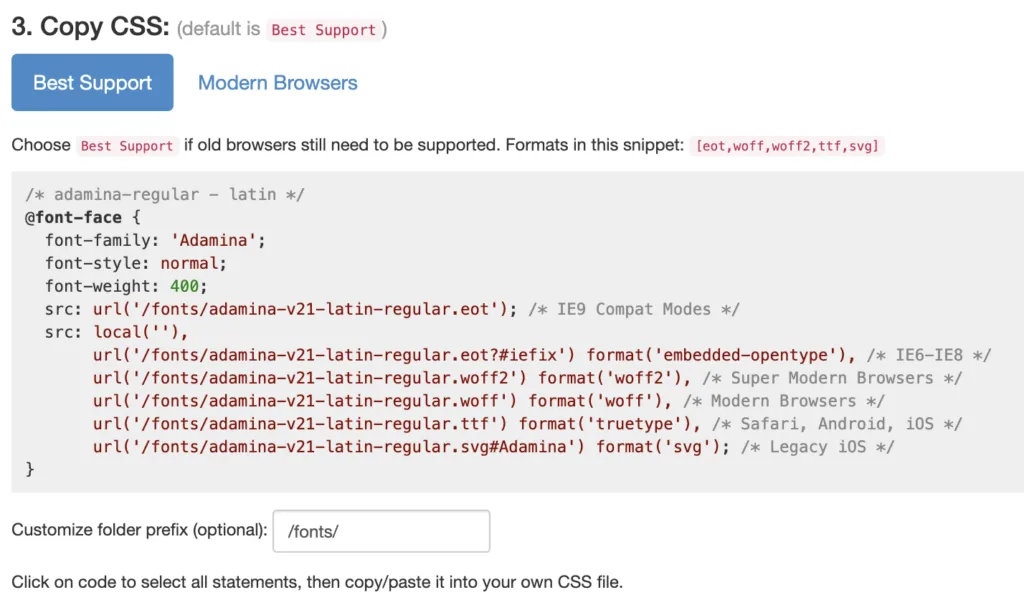 Google Fonts deaktivieren oder lokal einbinden Pfad korrekt angeben Google Fonts