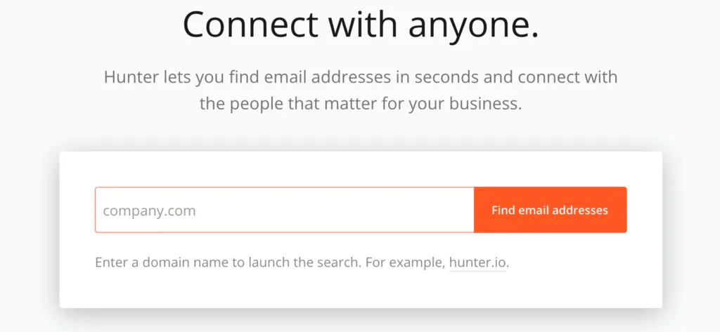 Tipps für Dein Outreach Linkbuilding hunter io Outreach Linkbuilding
