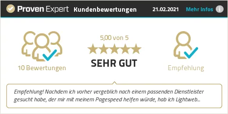 Agentur ProvenExpertBewertung
